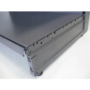 Regał Przyścienny Perforowany MAGO H-210 cm, L-125 cm, G-37 cm