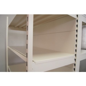 Regał sklepowy metalowy MAGO gondola dwustronny H-170 cm, L-60 cm, G-10 x 47cm