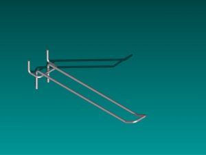 ZAWIESZKA DO PLECÓW PERFOROWANYCH PODWÓJNA 20 cm