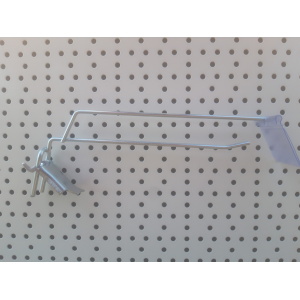 ZAWIESZKA Z KLIPSEM POJEDYNCZA 20 CM DO PLECÓW PERFOROWANYCH Z UCHWYTEM NA CENĘ I LISTWĄ DRA W KPL. - obrazek 8